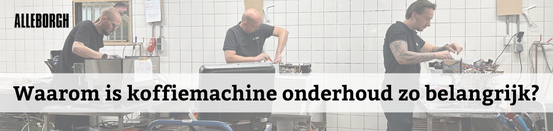 onderhoud koffiemachine